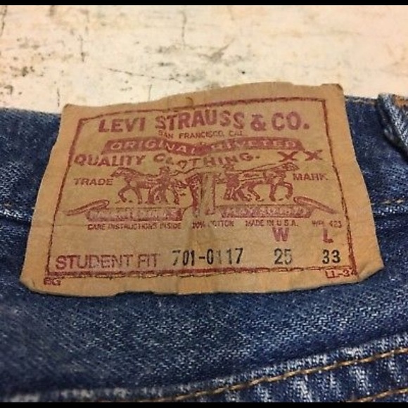 RARE Levi’s 701 student - Picture 4 of 4